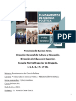 Programa Materia Fundamentos de Ciencia Política