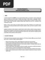 Estrategia Programática Secretaría de Desarrollo Social: I. Misión - Sedesol