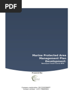 Marine Protected Area Management Area Development Plan