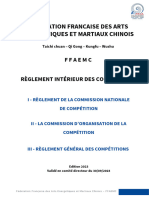 Reglement General Des Competitions de La FFAEMC