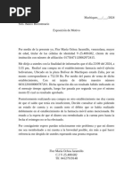 Carta Explicativa Bicentenario