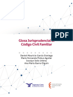 Glosa Jurisprudencial Al Código Civil Familiar - 2.a Ed