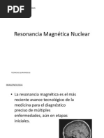 Resonancia Magnética Nuclear