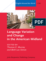 Thomas E. Murray, Beth Lee Simon - Language Variation and Change in The American Midland - A New Look at 'Heartland' English (Varieties of English Around The World General Series) (2006)