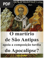 O Martirio de Sao Antipas e A Composicao Do Apocalipse