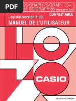 Manuel Utilisation Calculatrice CASIO