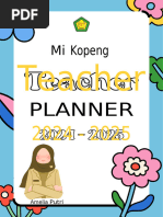 Teacher Planner For 2024 in Colorful Pop Retro Flowers Style - 20240801 - 200419 - 0000