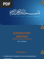 Skilful Reading and Writing Lec 01