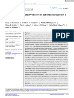 Nursing Open - 2024 - Al Hammouri - Quality of Nursing Care Predictors of Patient Satisfaction in A National Sample