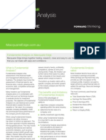 Fundamental Analysis On Macquarie Edge