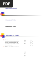 Kinematics of Particles