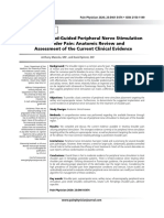 Ultrasound-Guided Peripheral Nerve Stimulation For Shoulder Pain: Anatomic Review and Assessment of The Current Clinical Evidence