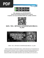 Mapa - Teol - Métodos e Interpretação Bíblica - 54 - 2024