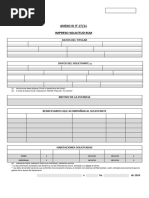 Modelo Impreso Solicitud RLM It 17-11