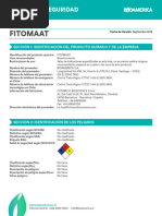 Fitomaat Hoja de Seguridad