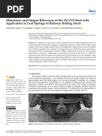 Monotonic and Fatigue Behaviour of The 51CrV4 Stee