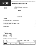 ABB AMG LT Alternator Technical Specification