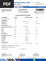 CBC Test Report Format Example Sample Template Drlogy Lab Report