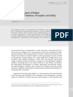 The Multiple Impacts of Religion On International Relations Perceptions and Reality