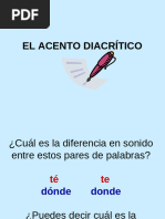 La Tilde Diacrítica