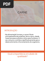 Composição Química e Valor Nutritivo Da Carne