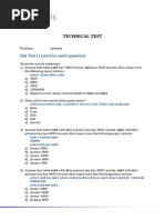 Upskills SQL Test