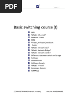 Basic Switching Course 1