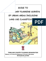 Guide To Preliminary Planning Surveys of Urban Areas Including Land Use Classification