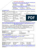 HS Grade 12 Practice Test 2 (First Term)