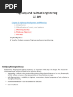 Chapter 2 Highway Development and Planning