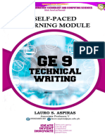 GE 9 Technical Writing