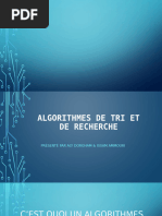 Algorithmes de Tri Et de Recherche