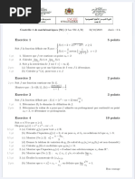 Devoir Surveille N1 Lydex 2bac SM PDF