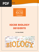 Biology Igcse Notes