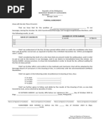 Agreement To-Break Tie