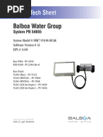 Balboa GS100 Wiring Configuration and DIP Settings