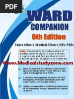 (Medicalstudyzone - Com) Ward Companion Latest PDF