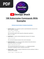 100 Kubernetes Commands
