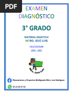 3° Examen Dianóstico - MTRO JOSE LUIS