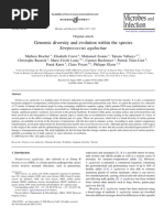 Brochet Et Al., 2006. Genomic Diversity and Evolution