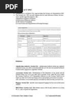 Customs Act Notes For CS Executive