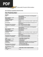 Spec Data Suburban 2023