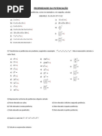 POTENCIAÇÃO