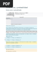 Estadística y Probabilidad Puntos Extra 1 Autocalificable