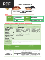 SESIÓN Matemática Contamos Hasta El 20