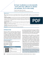 Influence of Diode Laser Irradiation