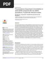 The Prevalence of Psychiatric Comorbidities in Adult ADHD Compared With non-ADHD Populations: A Systematic Literature Review