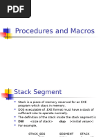 Procedures & Macros