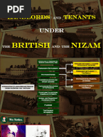 Landlords and Tenants Under The British and The Nizam - PowerPointToPdf