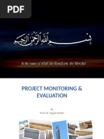 Lecture-2 Updated Project Monitoring and Evaluation System and Framework